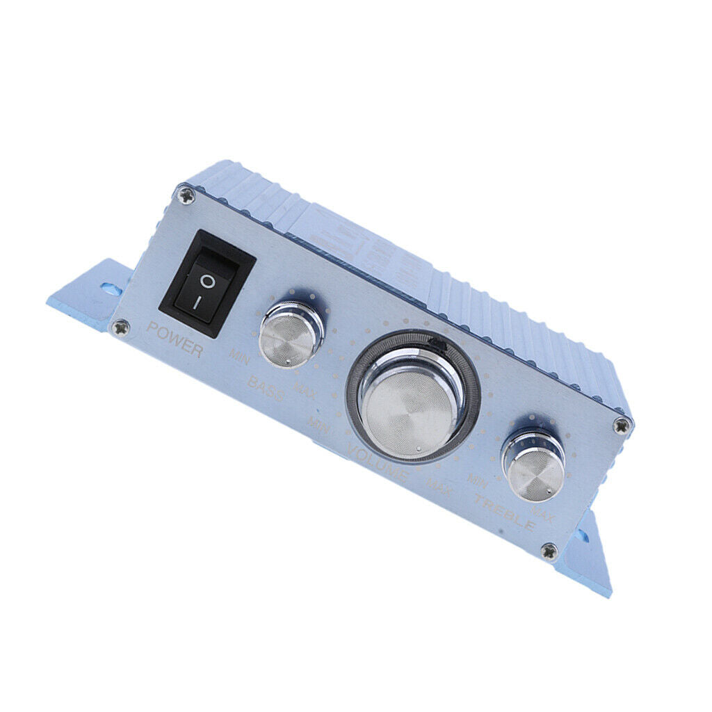 Car Vehicle Dual Channel Amplifier 180W+180W Mini Hi-Fi Stereos Audio Amp