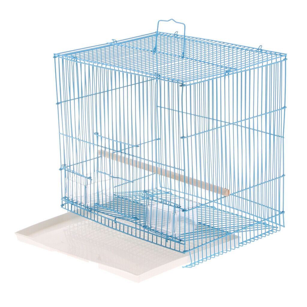 Bird Cage - Easy Install - Parrot Cage for Finch,Budgie,Cockatiel,Random BQ04