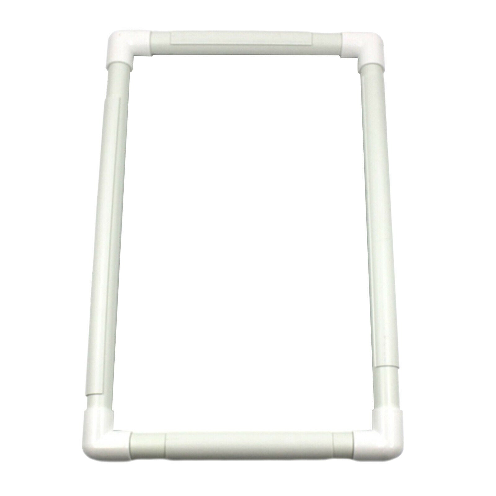 White Embroidery Clip Frame Holder Cross Stitch DIY Sewing Hoop Tool 43x28cm