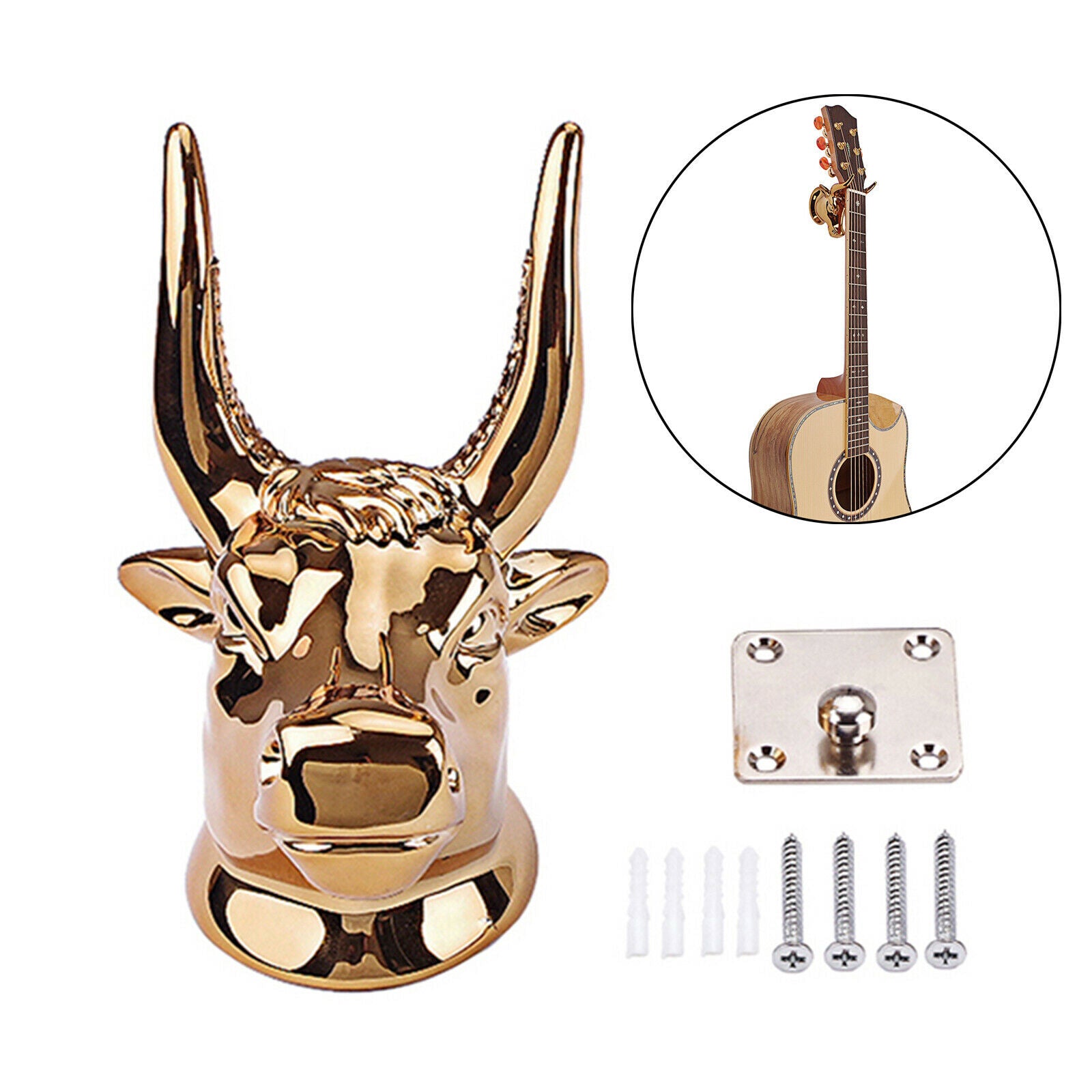 Guitar Wall Hanger Hook Acoustic Classic Guitar Holder Hanging Rack Display