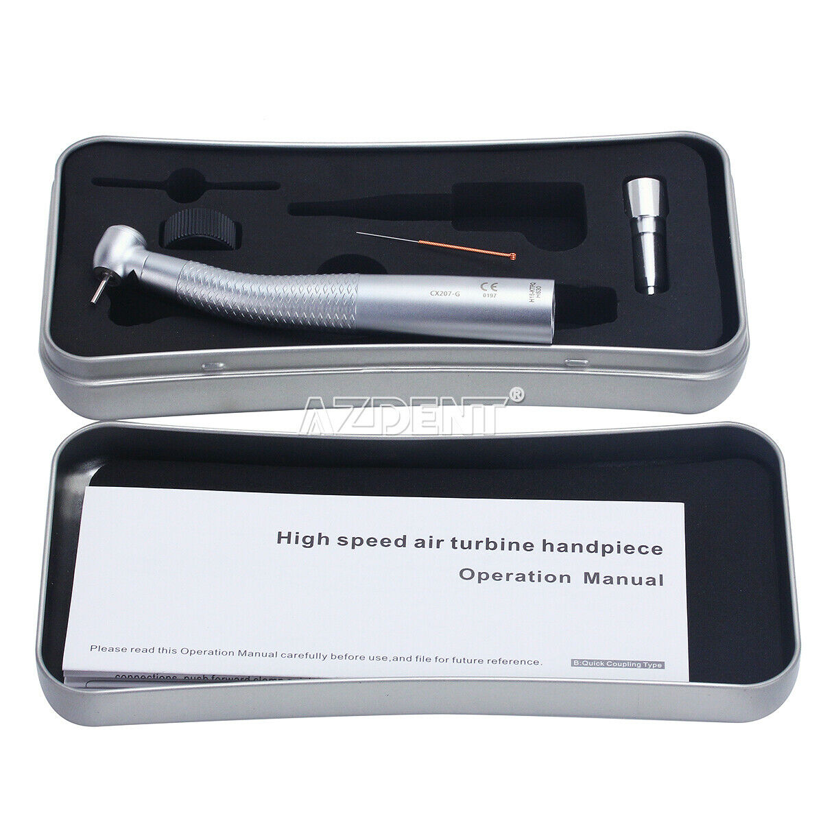 Dental Fiber Optic Torque Head Handpiece for MULTIfelx Quick Coupler
