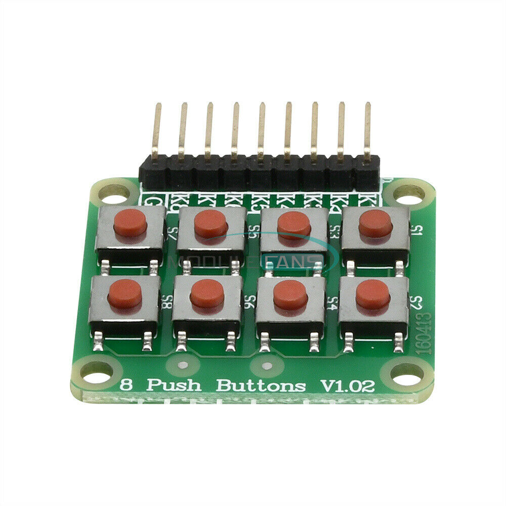 8 Keypad Keyboard Matrix Board Module 8 Button Tactile Switch for Arduino
