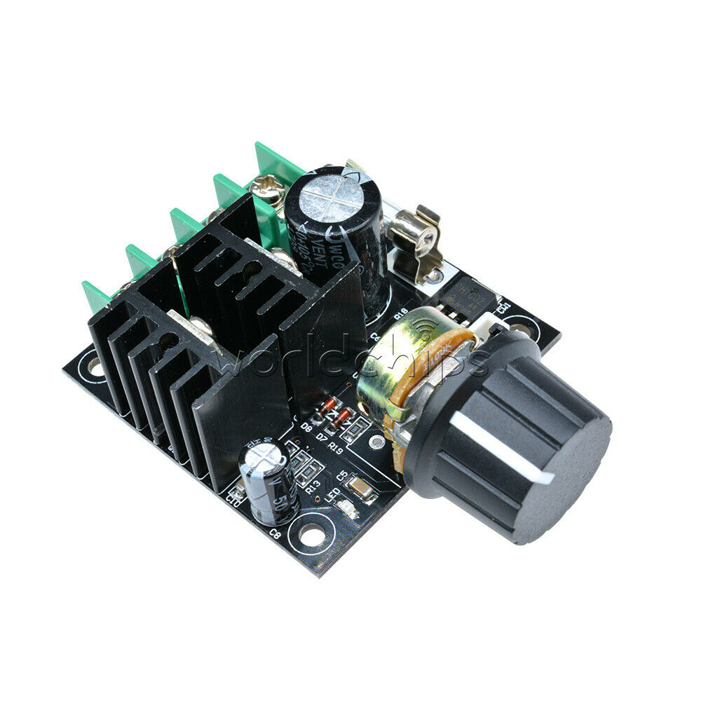 12-40V 10A PWM DC Motor Speed Control Switch Controller Voltage Regulator Dimmer