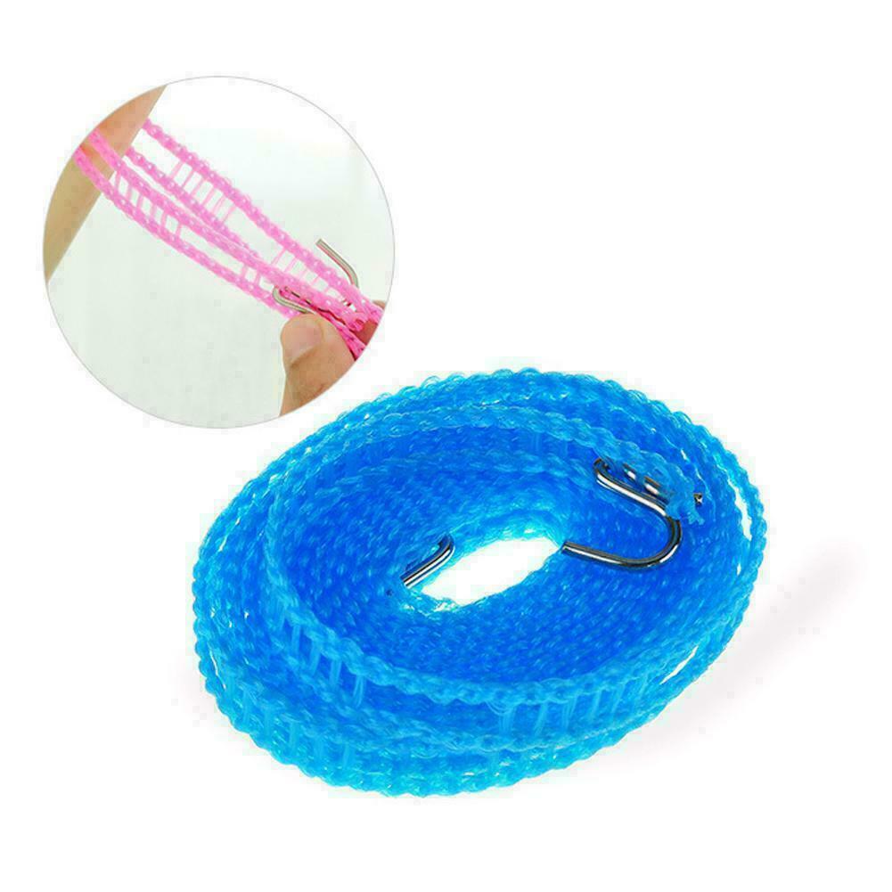 Windproof Non-Slip Clothesline Indoor/Outdoor Clothes Travel Portable line