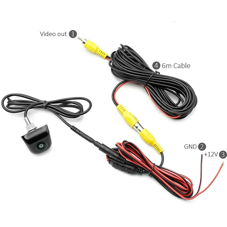 Waterproof AHD 1280x720P Car Rear View Reverse Backup Camera Parking Assistance