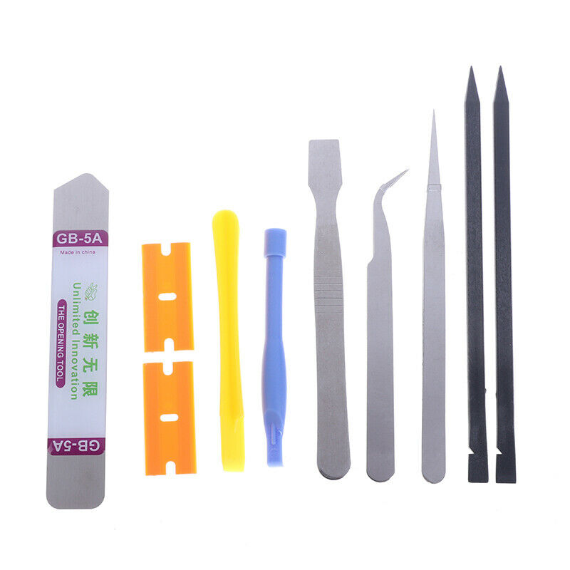 10 in 1 tablet phone repair disassembly tool tweezers crowbar disassembly pi Tt
