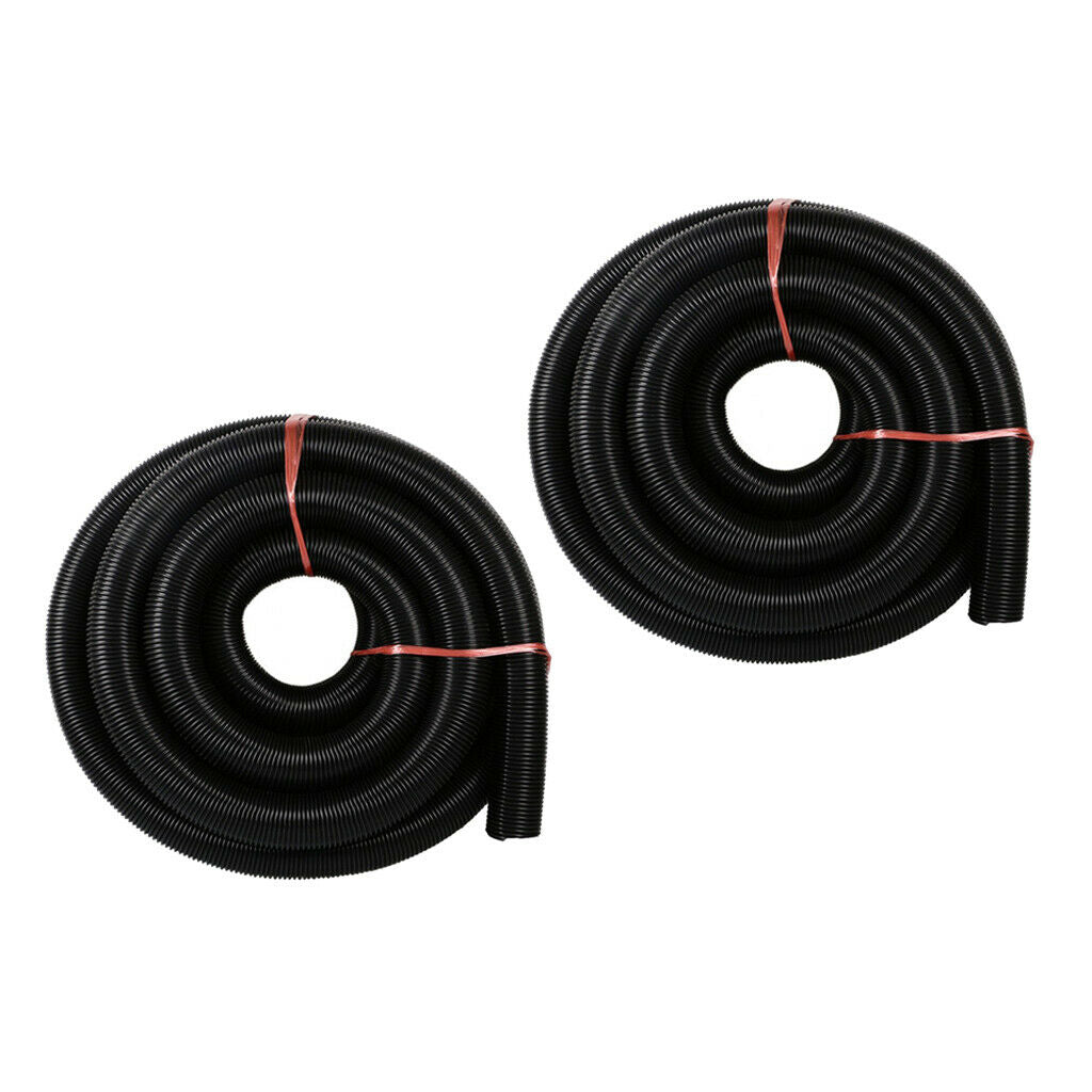 2x Plastic Universal Power Tool Hose Kit Flexible Vacuum Cleaner Hose Tube