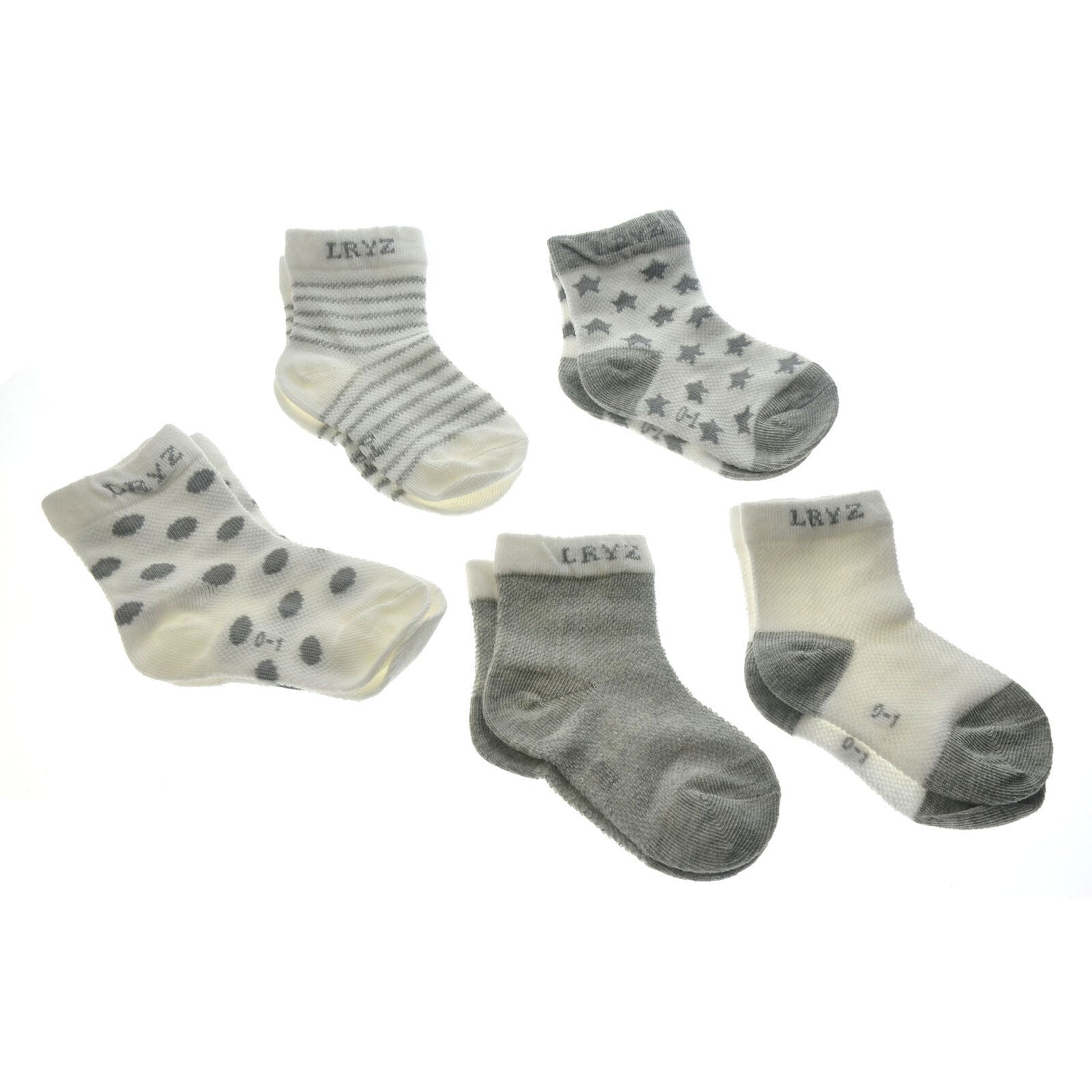5Pcs Unisex Cartoon Comfortable Cotton Children's Socks Wild Socks
