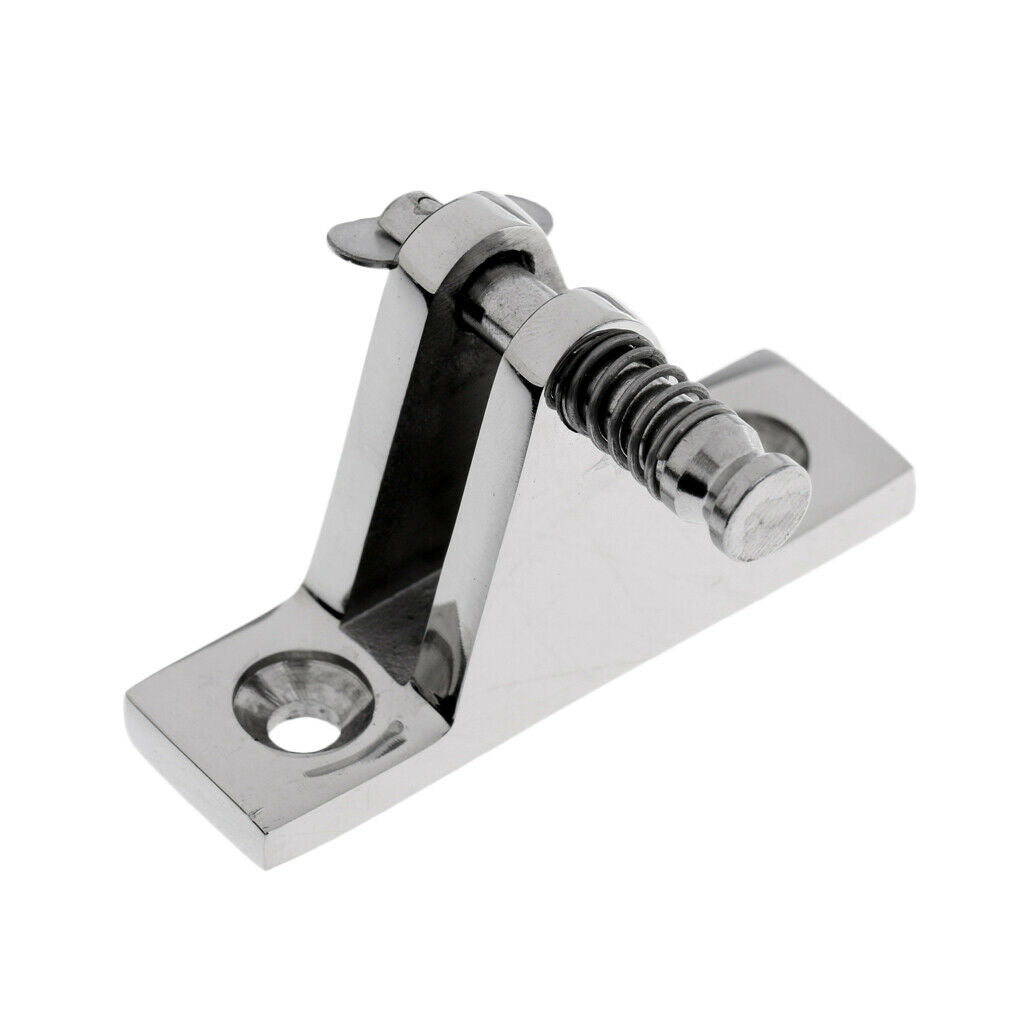 6 Pieces Boat Deck Hinge Stainless Steel Hinge Door Cabin Stamp Bracket Hinge