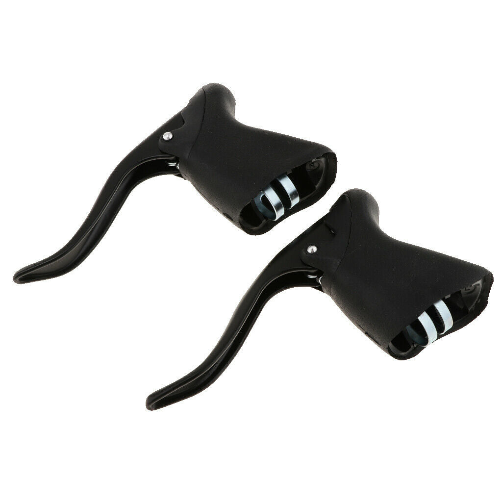 Road Mountain Bike Cycle Hand Brake Lever Bicycle Parts Accessories Black
