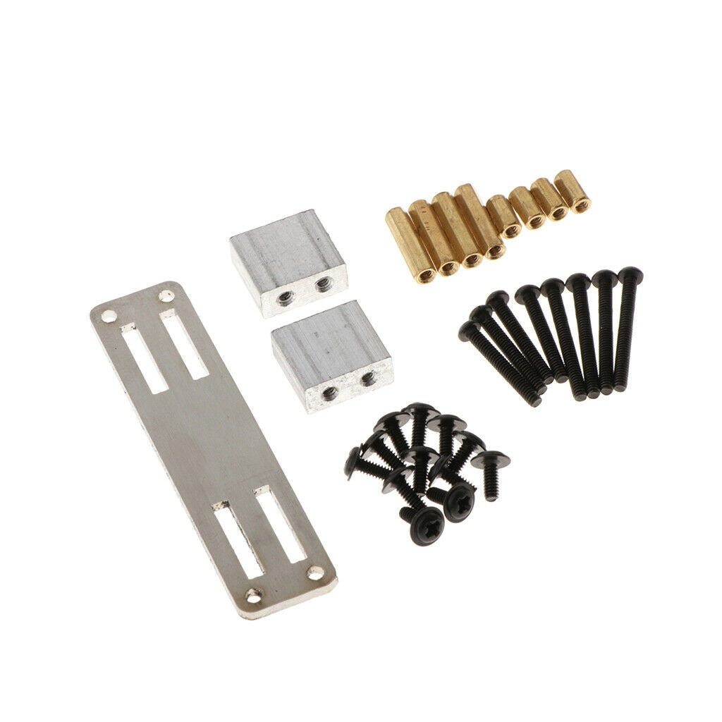 1 Set RC Truck Buggy Spare Parts RC Steering Gear Bracket Multicolor Metal