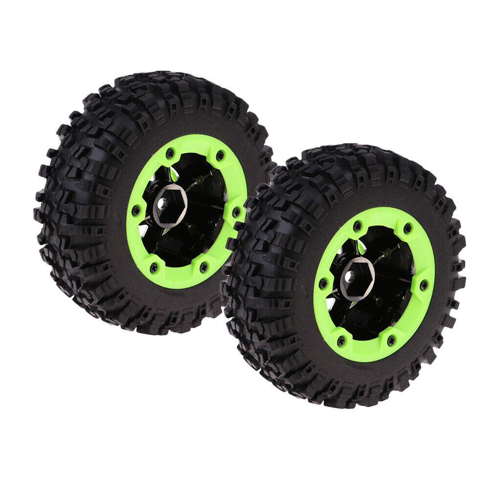 2Pcs Right Tire Tyre for 1/12 Wltoys 12428-0071 RC Car Spare Parts Accessory