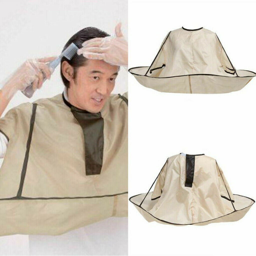 Foldable Hair Cutting Cape Cloak Umbrella Haircut Barbershop Household