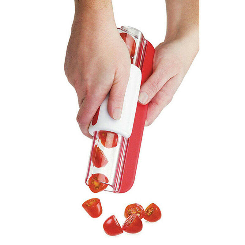 Multifunctional Kitchen Tools Cherry Tomato Grape Slicers Fruit Vegetable CuBDA