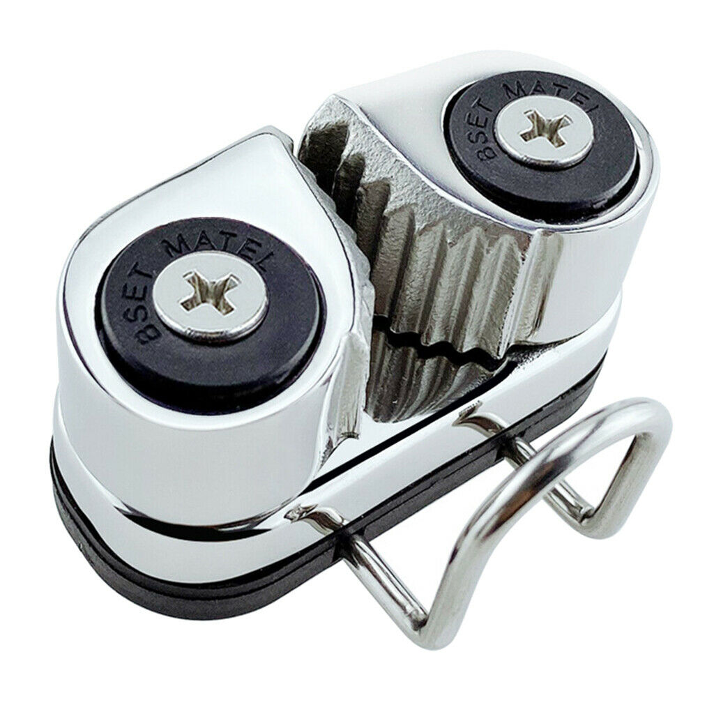 Heavy Duty 316 Stainless Steel Boat Bearing Cam Cleat Sailing Cam Cleat