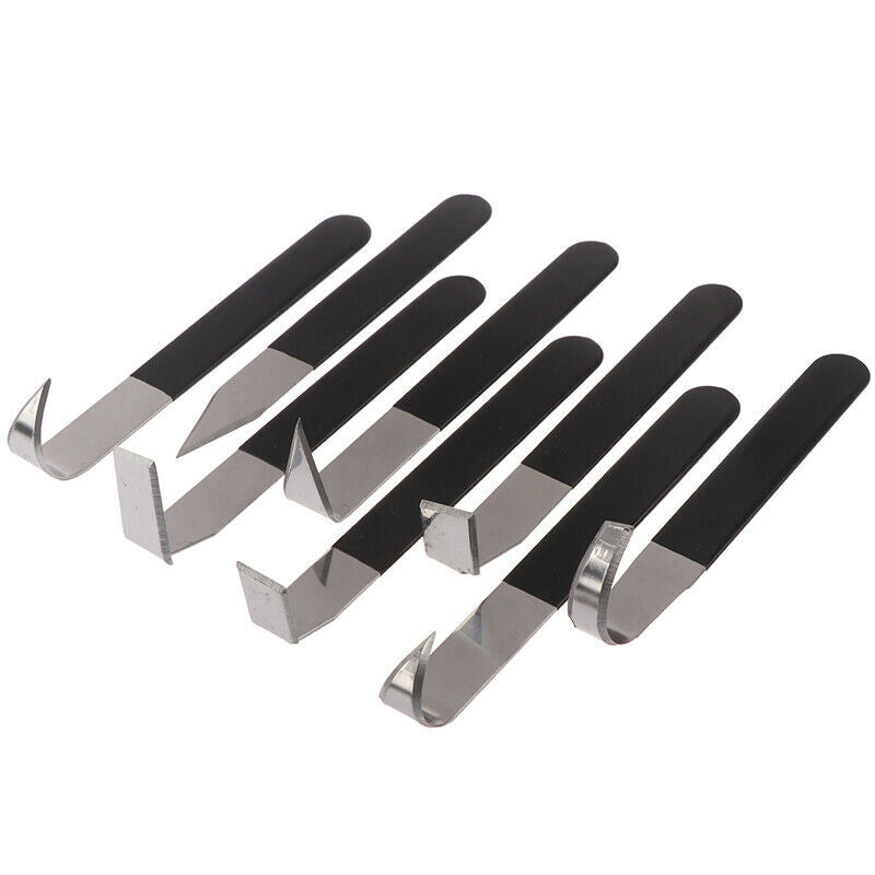 8X Stainless Steel Clay Sculpting Set Wax Carving Pottery Tools Shapers Mode BU