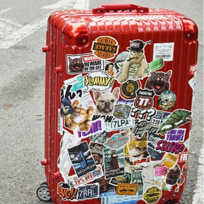 21Pcs neon light style cute stickers for suitcase laptop guitar cool dood.l8