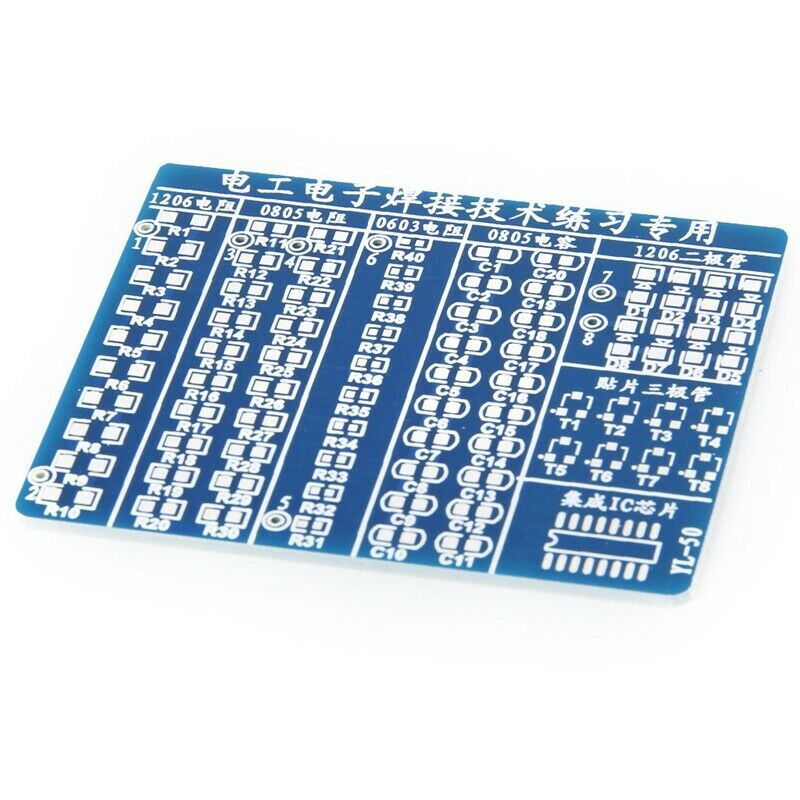 Welding Practice Plate Board DIY Kit SMT SMD Component M8K7K7