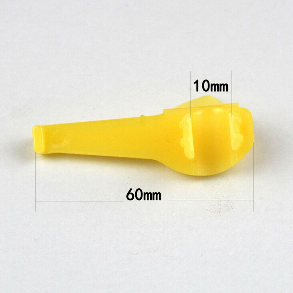 10 Pieces Yellow Gasket Rim Protectors Tire Changer Bird Head Remover Pad