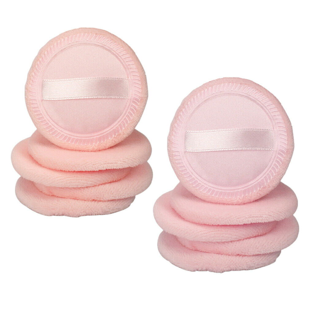 Pack of 15 Round Face Body Powder Puffs Applicator Blender Sponge Puff 2.3''