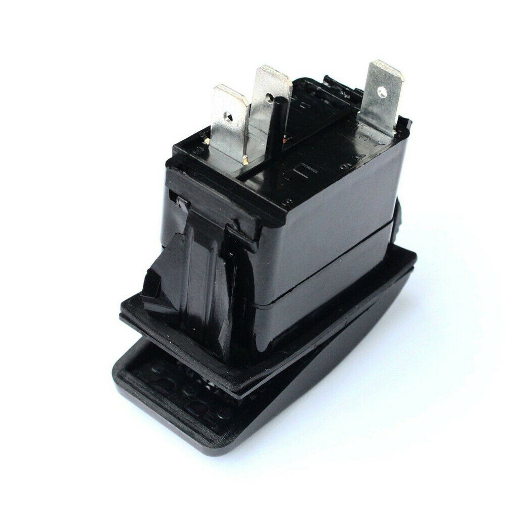 12V 24V LED Light Switch Lamp Rocker Button On Off 3 Pins For Car Boat Red