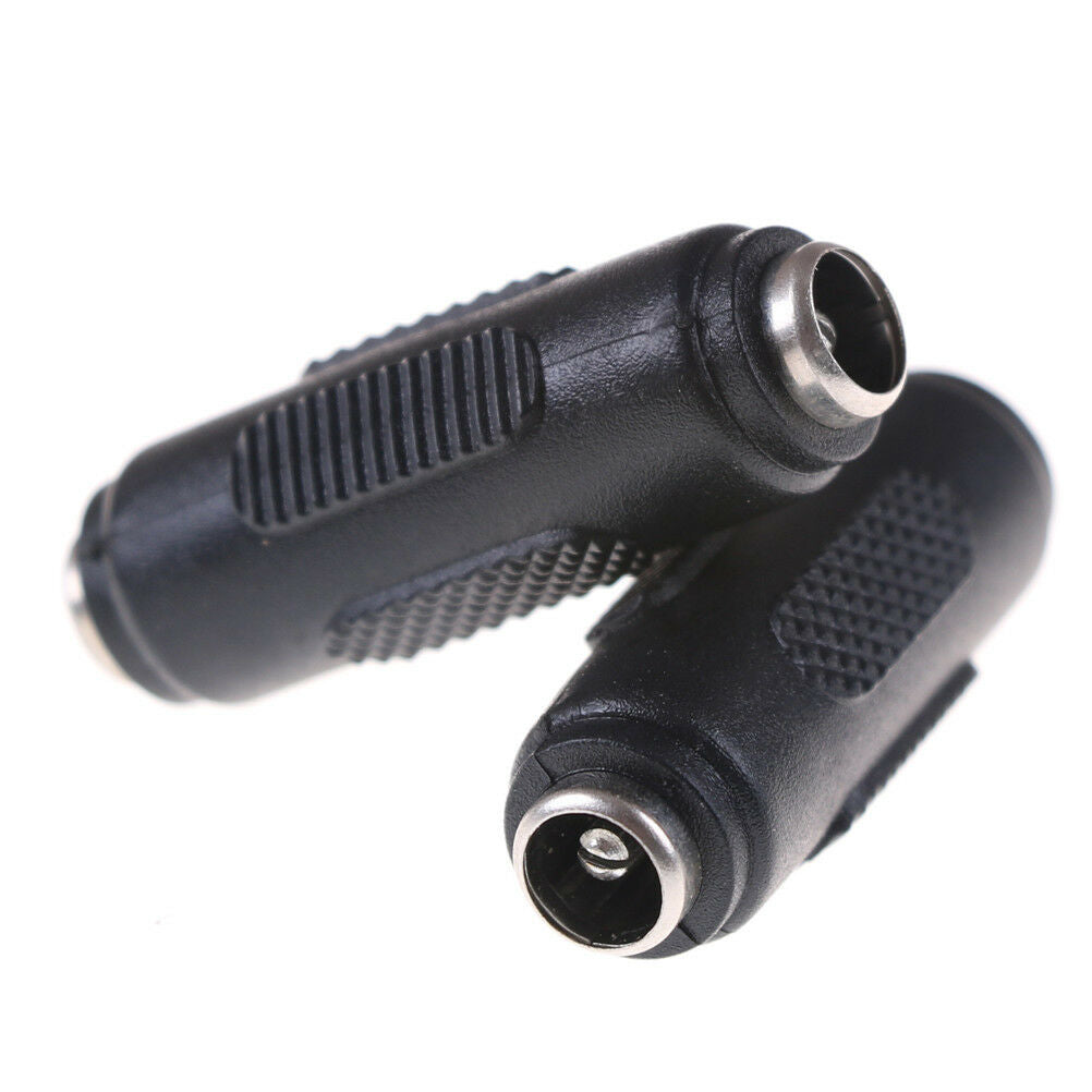 1 Pcs 2.1mm x 5.5mm Female to Female DC Power Socket Audio Adapter Connect.l8