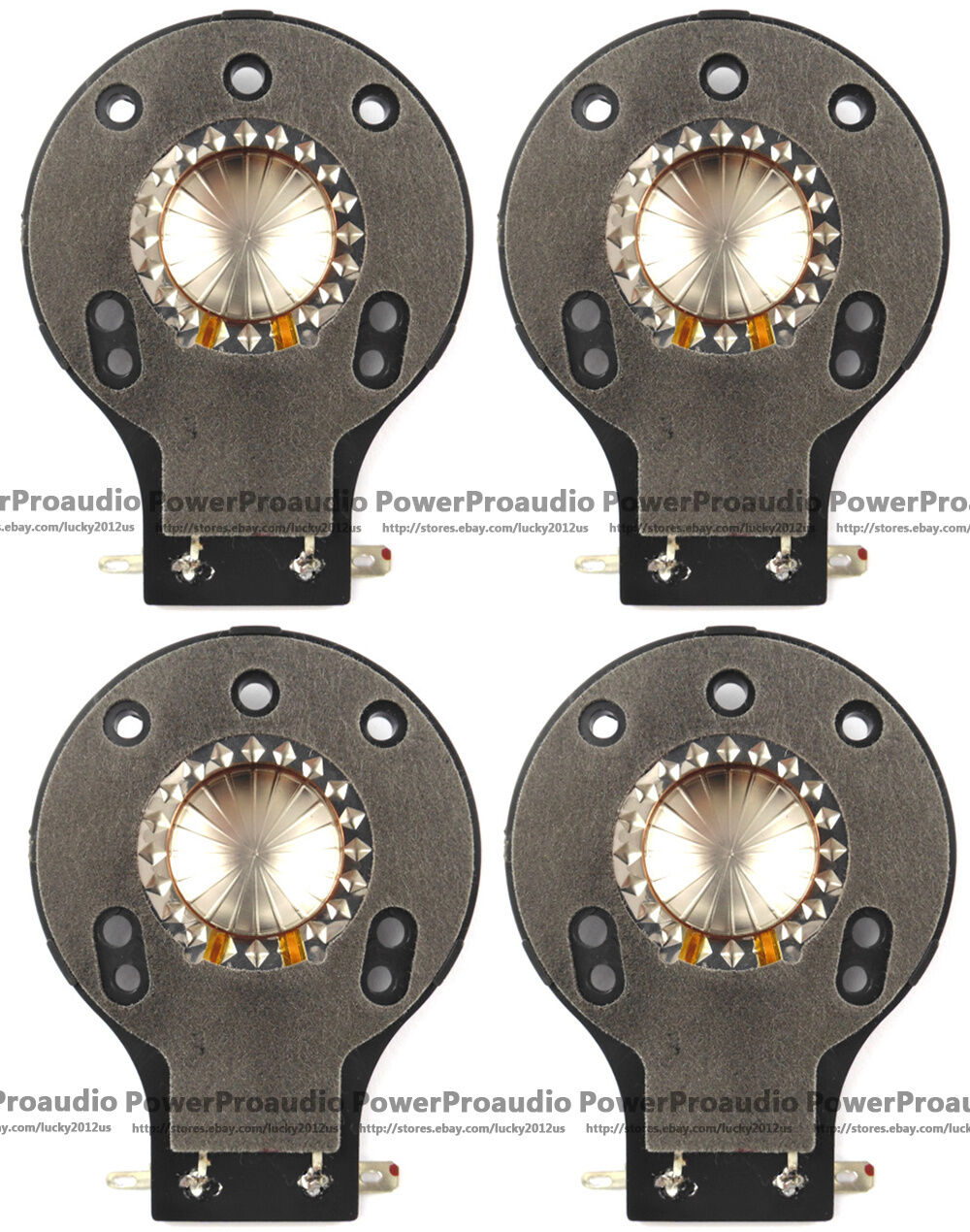 4pack Diaphragm For JBL 2412 2412H 2412H-1 125-10000-00x Diaphragm