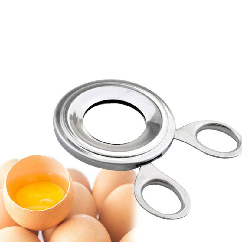Stainless Steel Boiled Egg Shell Opener Topper Cutter Remover Cracker Kit.l8
