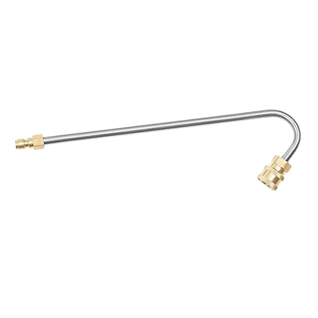 High Pressure 1/4" Washer Gutter Rod Quick Connector 360 Degree 33x8cm