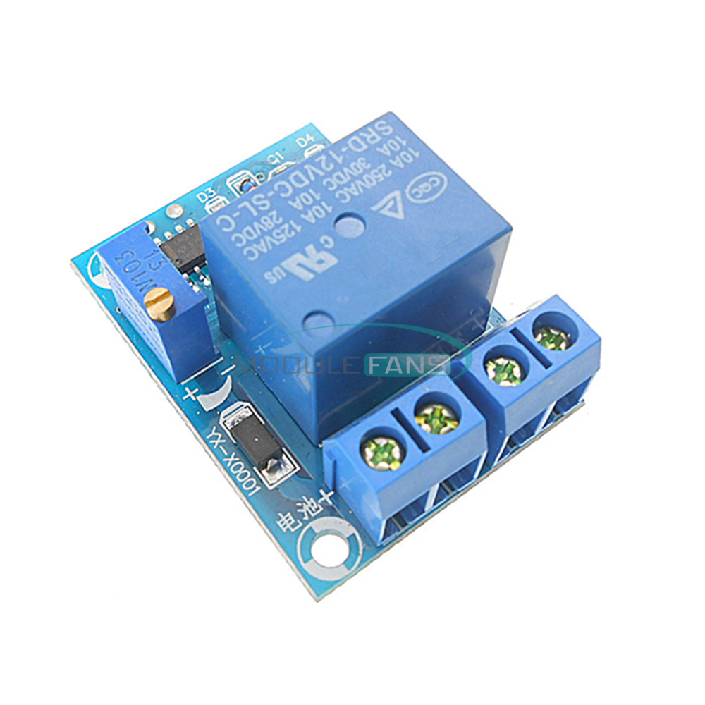 5PCS DC12V Battery Low Voltage Cut off Switch Controller Protection Module