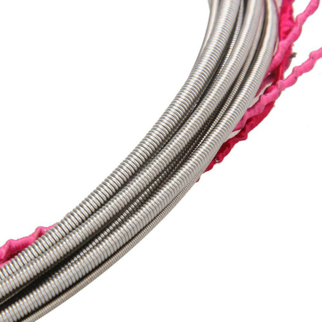 Set of 5 steel strings for 5 strings bass guitar Large spare parts New