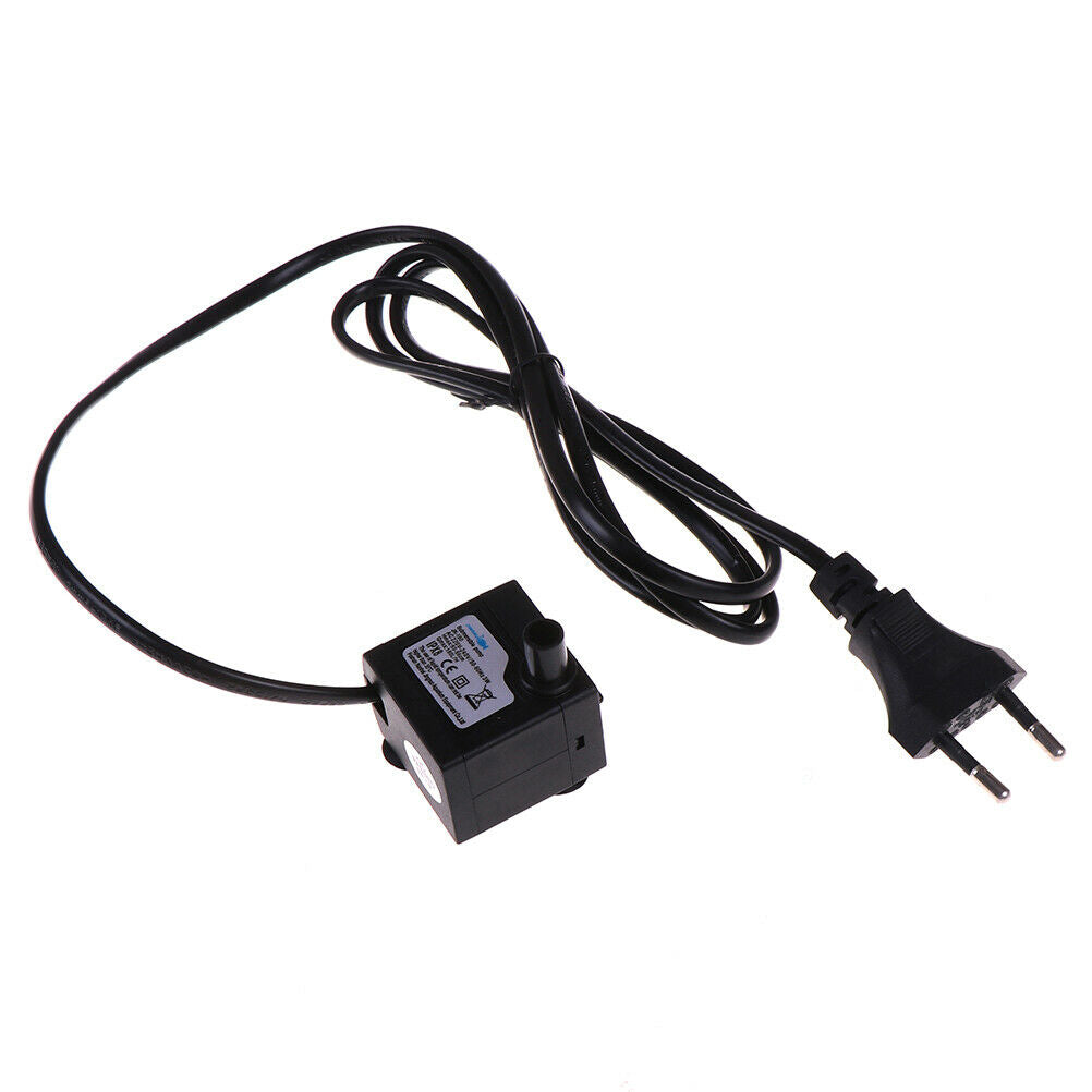 AC 220V Submersible Water Pump Aquarium Fountain Air Fish Pond Tank EU P@.l8
