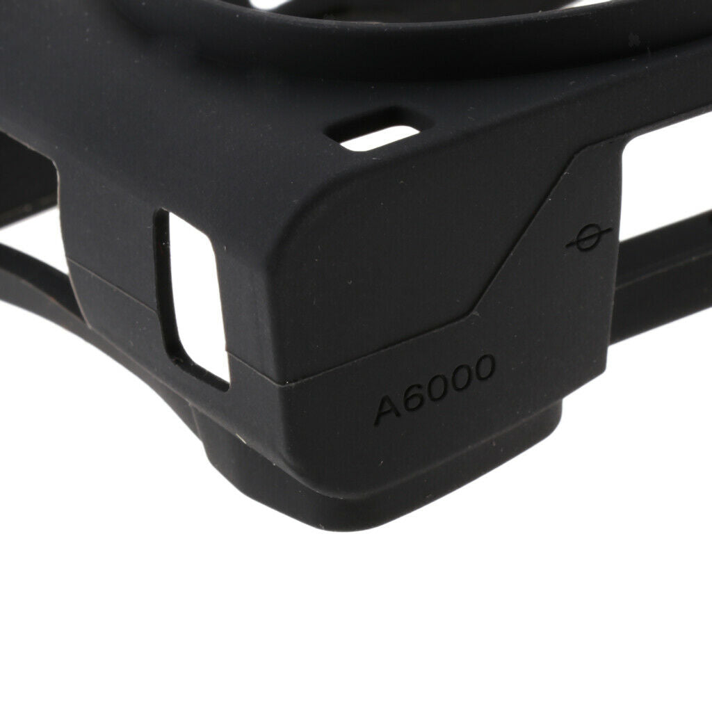 Rubber Protect Camera Body Case Soft Protector Cover for Sony A6000 Black