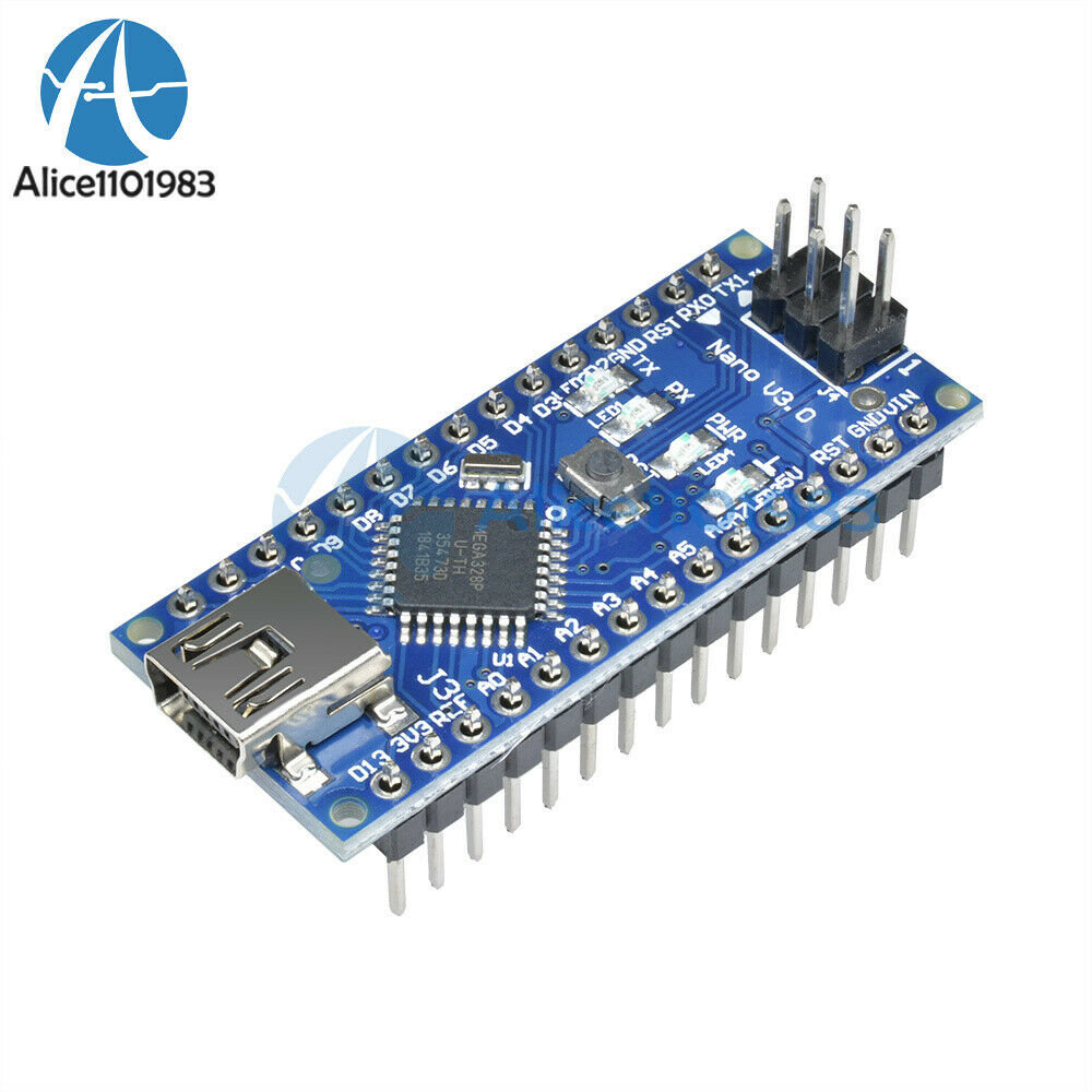 ENC28J60 Ethernet Shield Module+Arduino USB Nano V3.0 Atmega328P 5V 16M Board