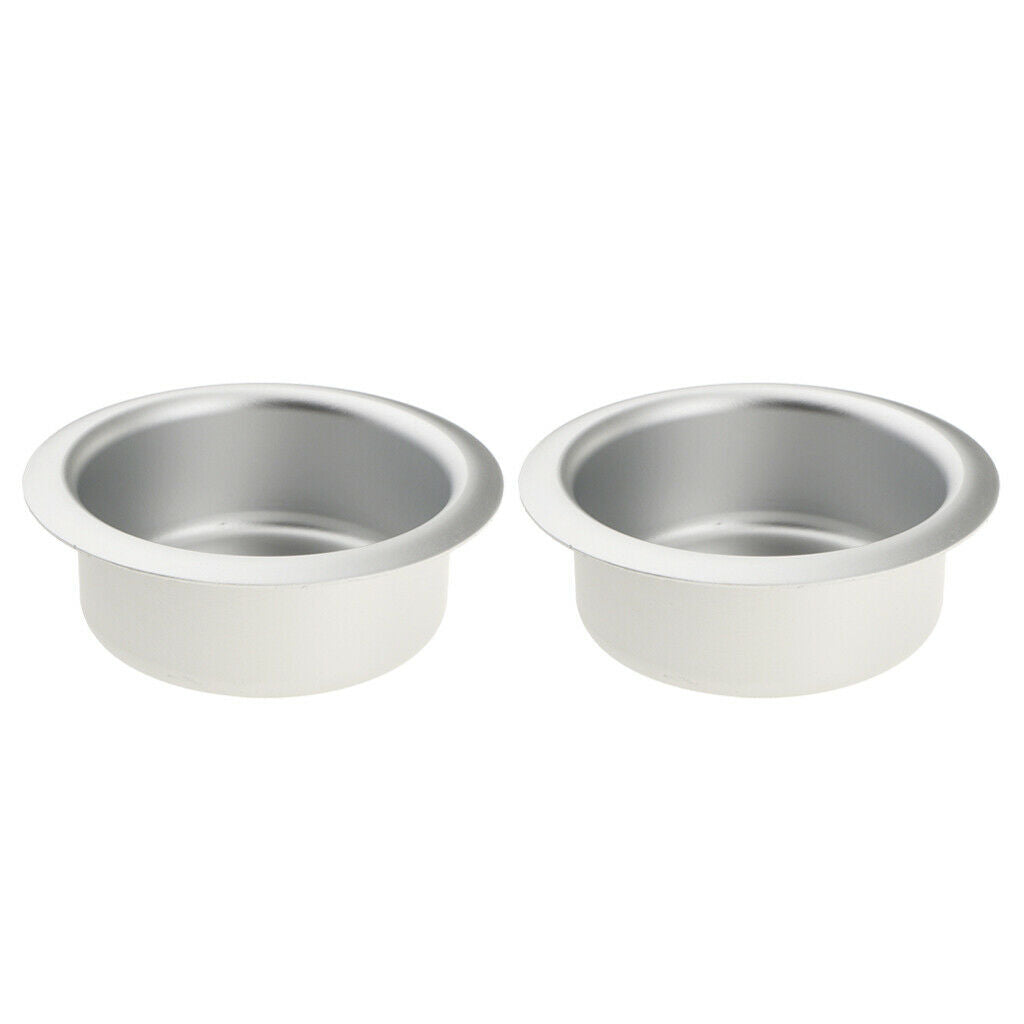 2 Pieces Stainless Steel Cup Drink Holder Storage for Marine Boat Car RV