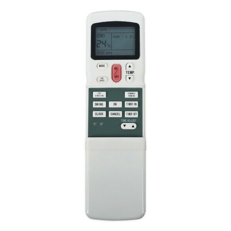 2X(Air Conditioning Remote Control Replacement for Midea R11HG-E R11HG/E Q4J4)