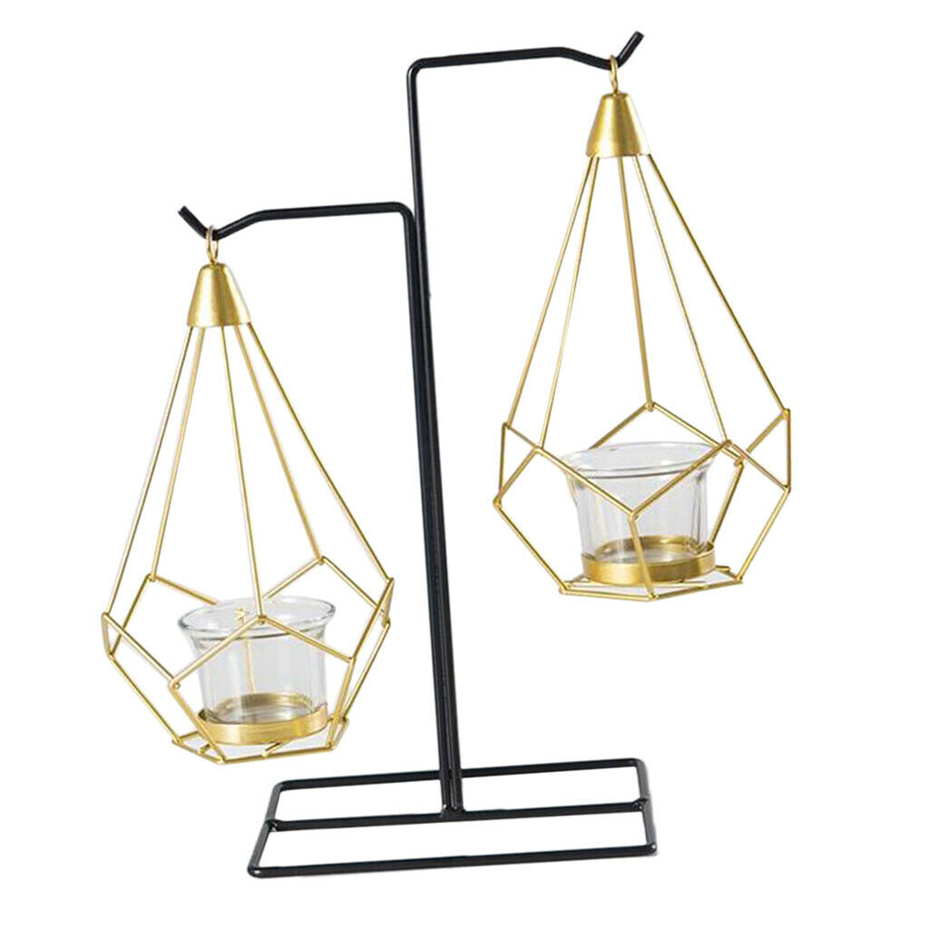Metal Candle Holders Christmas Rack Candle Stick Wedding Table Centerpiece B