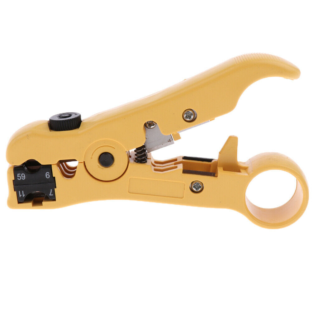 Compression Tool Assembly Coaxial Connectors Cable Crimper+Wire Stripper Tool