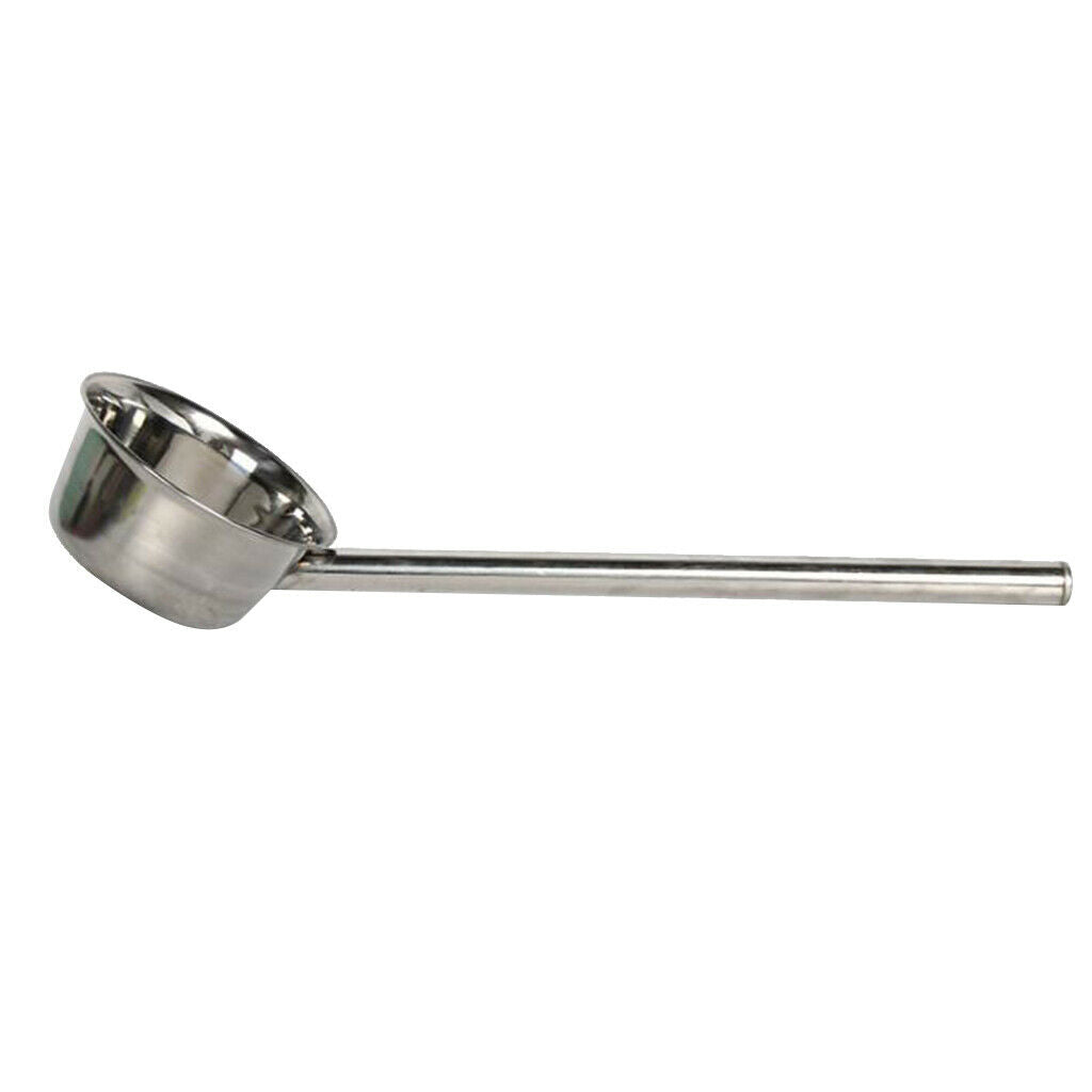 2 Pack Household Thickening Stainless Steel Pan Long Handle Pouring Soup Oil