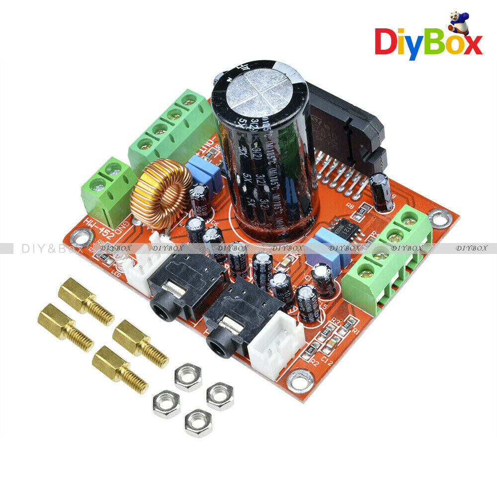 4X50W DC 12V Audio Power Amplifier Board Module With BA3121 Denoiser TDA7850