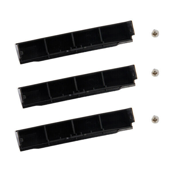 3x Hard Drive Hdd Caddy Bezel Cover W / Screws for  E6420 E6320