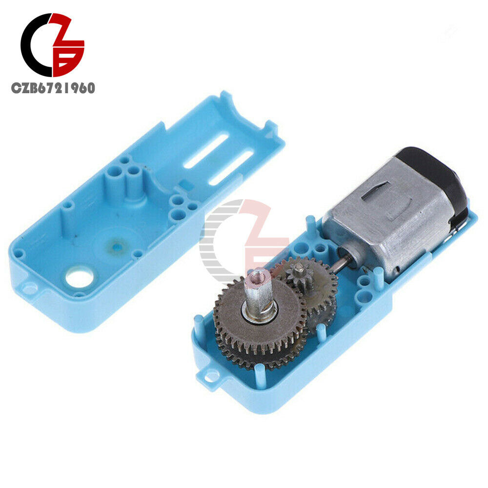 10Pcs 1:90 3v-6v Geared Motor TT Roboter Smart Auto Chassis DIY Anti Interferenz