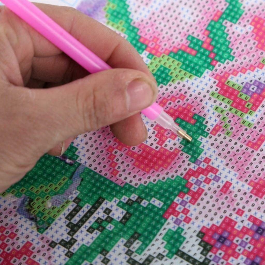DIY 5D Diamond Painting Kit Girls Embroidery Cross Stitch Home Decor Gift