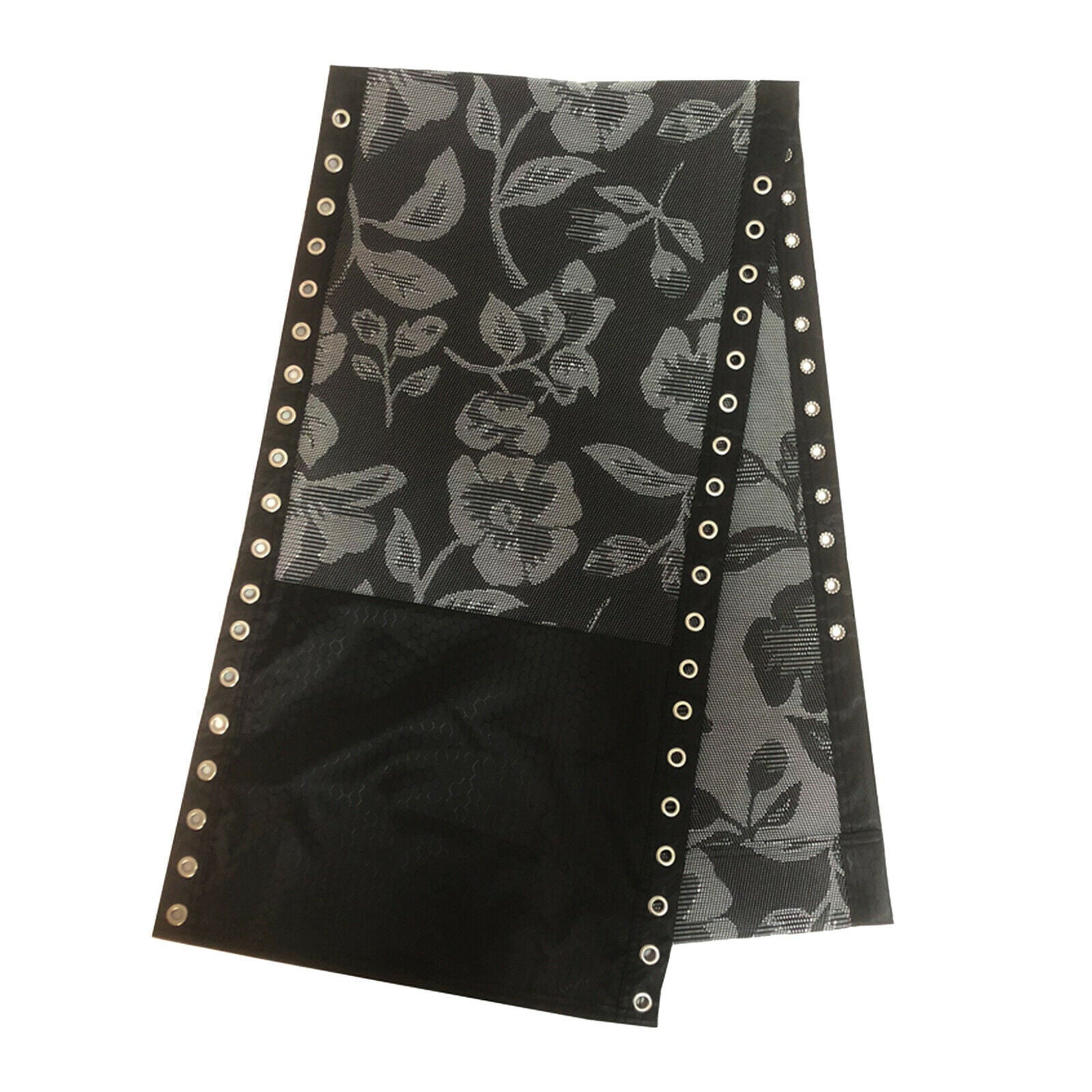 2X Replacement Fabric for Folding Sling Chairs  Chair Outdoor Lawn black flower