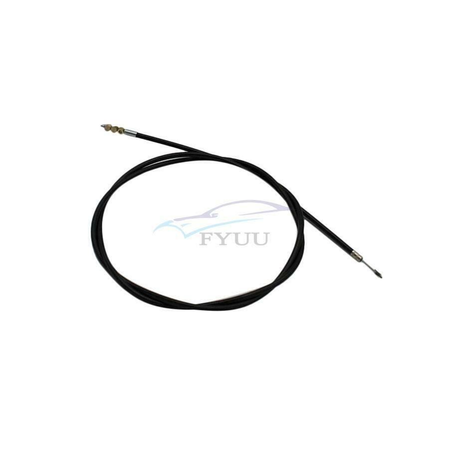 Universal Black Motorcycle Cable Kit Clutch + Brake + Throttle Harness Wire