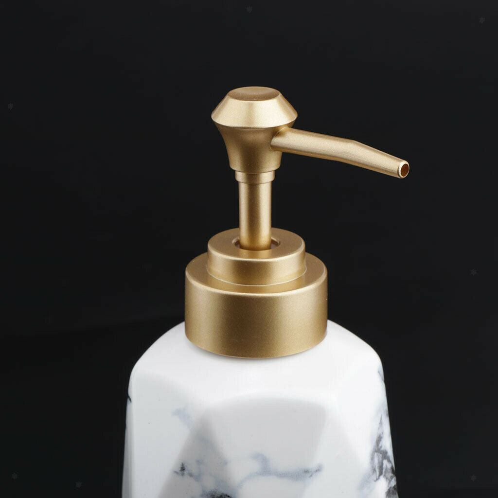 5 Pcs Soap Dish Lotion Dispenser Toothbrush Holder Tumblers Bath Accessories