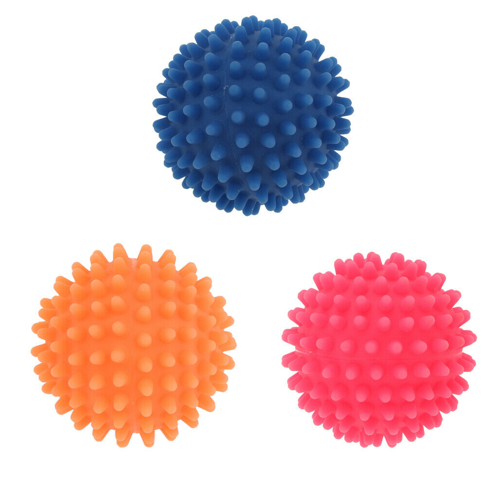 3X PVC Yoga Ball Fitness Exercise Balance Tool Stepping Feet Massage Ball