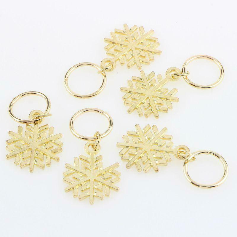 80Pcs Women Girls Dreadlocks Beads Hair Braid Rings Clips DIY Braiding Metal