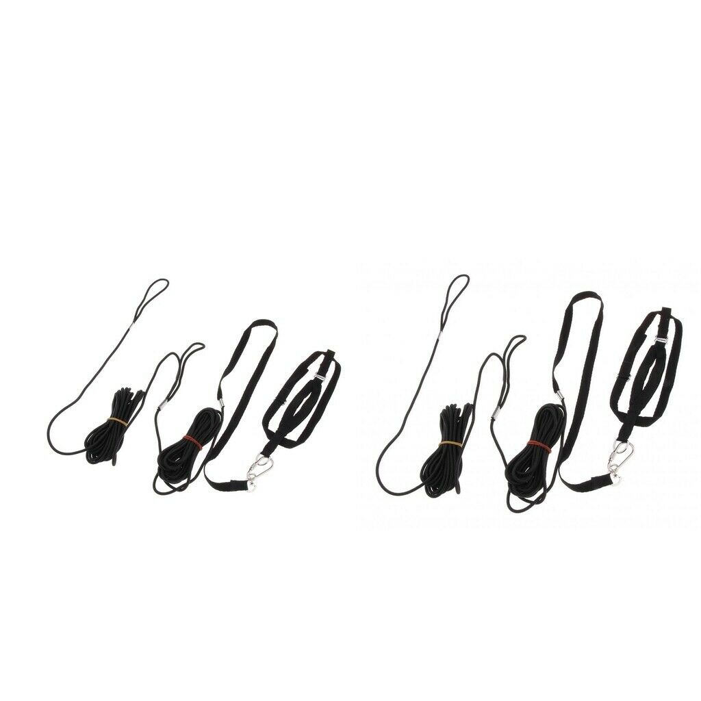 2x Bird Leash Parrots Traction Rope For Birds Macaws Finches Small Animals