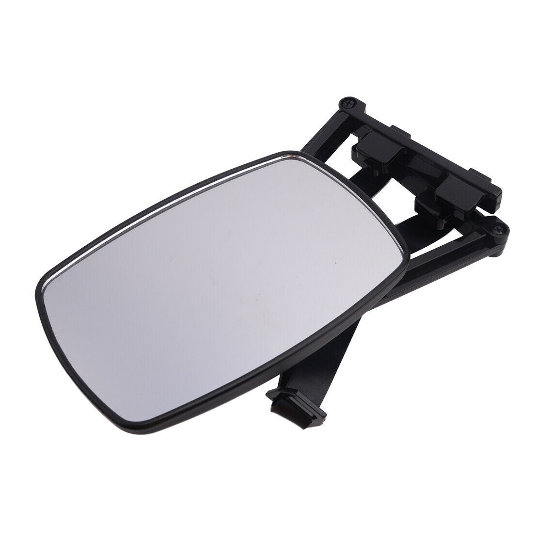 1x Adjustable Extension Clip On Trailer Towing Side Mirror RV Safe Hauling Kit